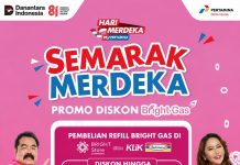 Promo Bright Gas hingga Rp8.100, Bisa Dipesan Online Selama Semarak Merdeka