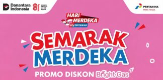 Promo Bright Gas hingga Rp8.100, Bisa Dipesan Online Selama Semarak Merdeka