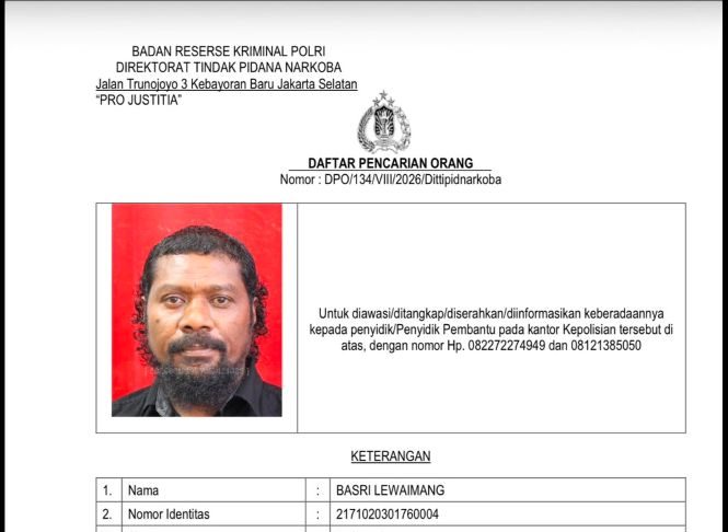 DPO Bareskrim Distributor Narkotika Untuk Planet Batam Dikabarkan Ditangkap di Malaysia