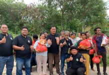 Peduli Sesama dan Dukung Program Cegah Stunting, IWO Karimun Salurkan Paket Sembako