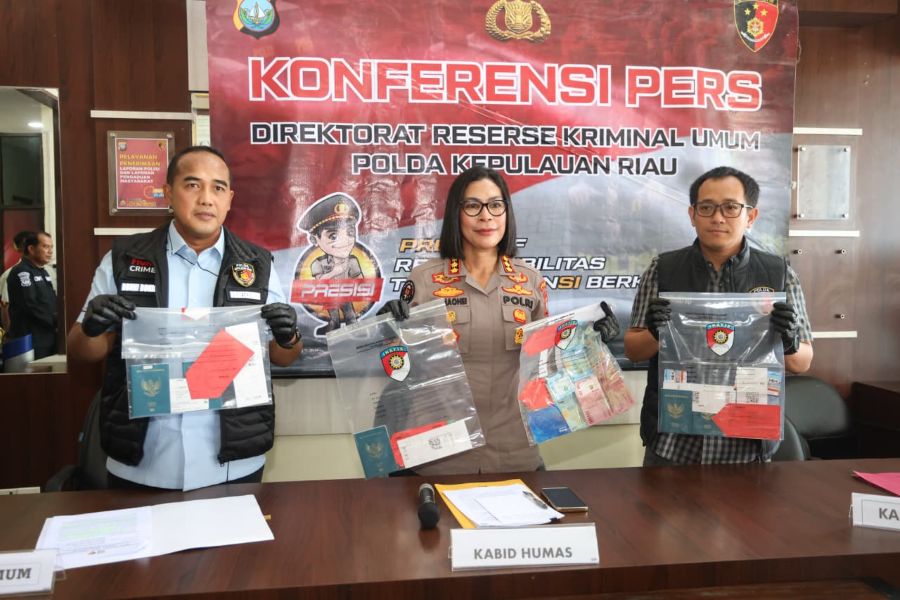 Lima Calon PMI Dicegah Berangkat ke Malaysia, Polda Kepri Ungkap Jaringan TPPO