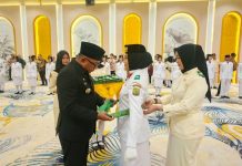 56 Paskibraka Tanjungpinang Dikukuhkan, Siap Kibarkan Merah Putih