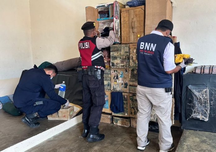 BNN Karimun Tes Urine Rutan Karimun