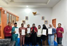 Tujuh IKM Tanjungpinang Kantongi Sertifikat Hak Merek Gratis