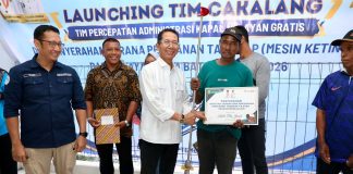 Amsakar Luncurkan Tim Cakalang, Permudah Administrasi Kapal Nelayan di Hinterland