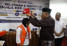 Dinas PUPR Karimun Gelar Pelatihan dan Sertifikasi Tenaga Kerja Konstruksi