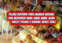 Viral Pria Ajak 2 Anak Jajan, Beras di Toko Sembako Batam Diduga Dibawa Kabur