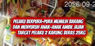Viral Pria Ajak 2 Anak Jajan, Beras di Toko Sembako Batam Diduga Dibawa Kabur