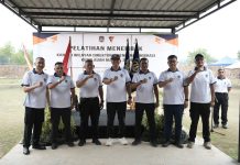 Tingkatkan Kualifikasi Pegawai, Kanwil Ditjen Imigrasi Kepri Gelar Pelatihan Menembak