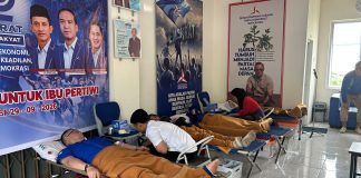 25 Tahun Demokrat, Kader DPC Batam Diwajibkan Donor Darah, Target 100 Kantong
