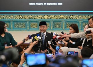 Dilantik Jadi Menkeu, Suahasil Janji Jaga APBN Tetap Sehat Menkeu Suahasil