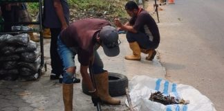 Warga Tanjungpinang Diminta Tak Tutup Permanen Saluran Drainase