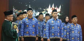 Sekda Misni Lantik PNS dan Pejabat Fungsional Pemprov Kepri