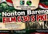 Hari Kesaktian Pancasila, KAHMI dan HMI Batam Gelar Nobar Film G30S/PKI