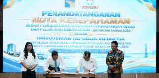 BP Batam dan Ombudsman RI Perkuat Pengawasan Pelayanan Publik
