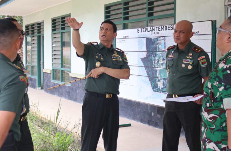 Pangdam XXV/SMR Tinjau Lokasi Makodam di Tembesi Batam, Pembangunan Disiapkan Bertahap