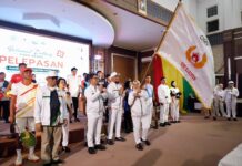 Lepas Kontingen Karimun ke Porprov Kepri 2026, Bupati Tekankan Sportivitas
