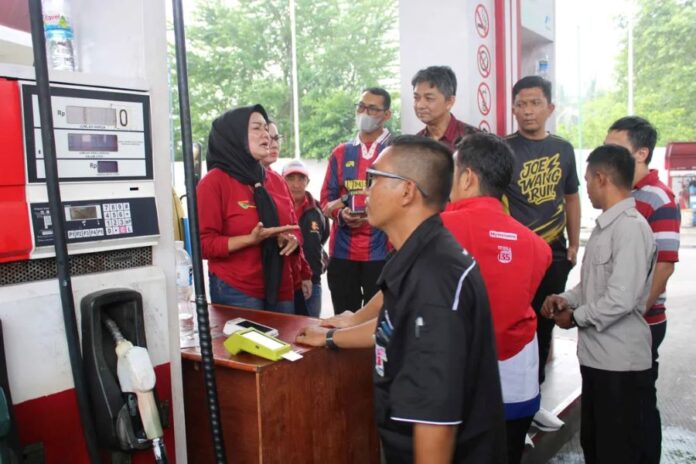 antrean spbu Solar Subsidi Tanjungpinang