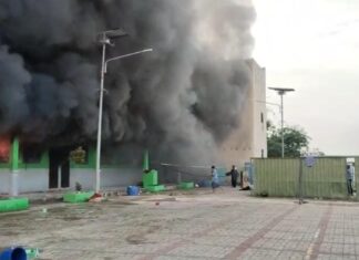 Pesantren An Ni’mah di Dapur 12 Kota Batam Terbakar